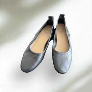 ******* SOLD *******  Vince Camuto real genuine leather black ballet flats shoes